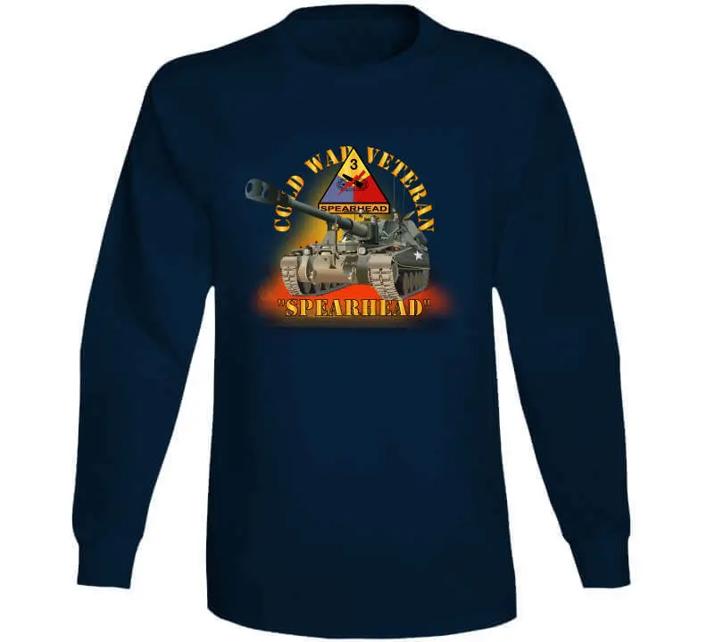Cold War Veteran T-Shirt Featuring 3rd Armored Division & M109 Howitzer - Image 13