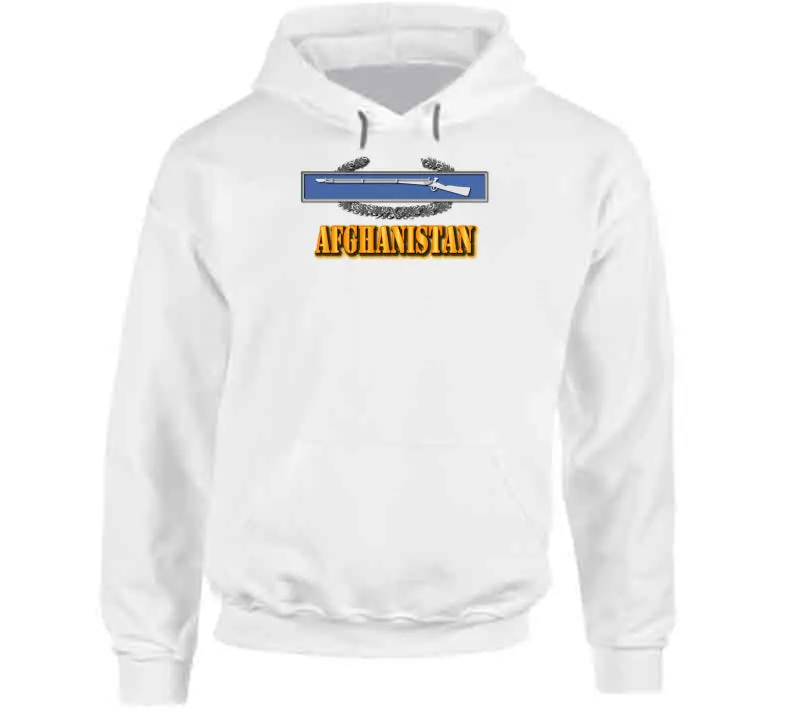 Military CIB Afghanistan Hoodie