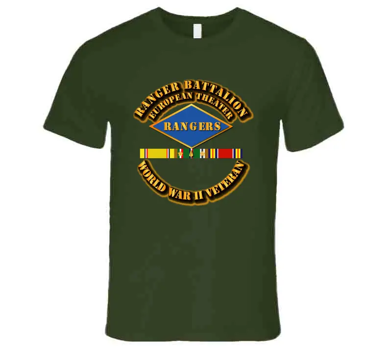 Sof - Ranger Bn - Europe - Wwii - T-Shirts - Premium 3