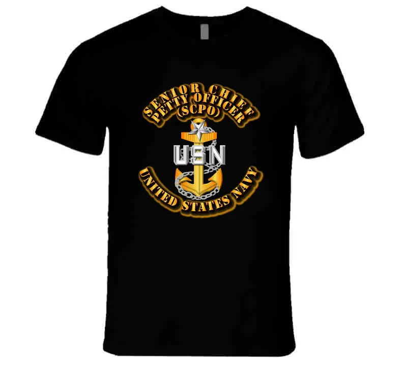 Navy - Cpo - Senior Chief Petty Officer - T-Shirts - Premium 1