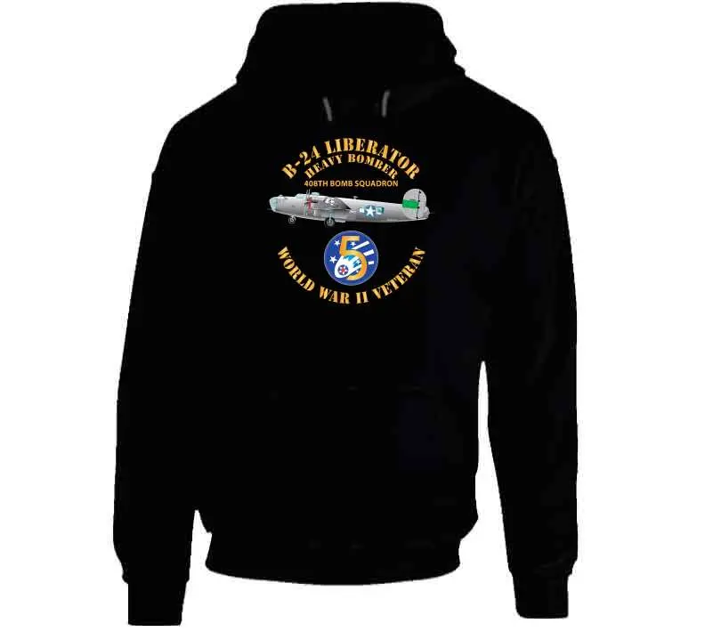 AAC 22BG 408TH BS B-24 5TH AF X 300 Premium Cotton T-Shirt – Crew Neck, Sweatshirt, Hoodie & Long Sleeve Options - Image 9
