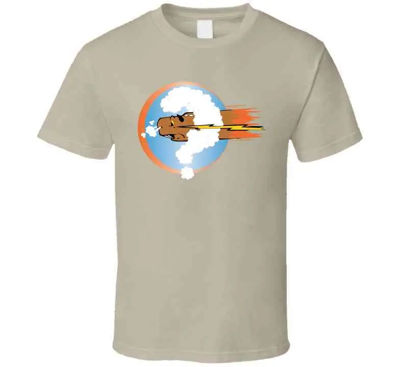 Vintage-inspired apparel honoring the 754th Bombardment Squadron of the 458th Bomb Group stationed in England during WWII—available as a classic T-shirt, crewneck sweatshirt, hoodie, or long-sleeve top. - Image 5