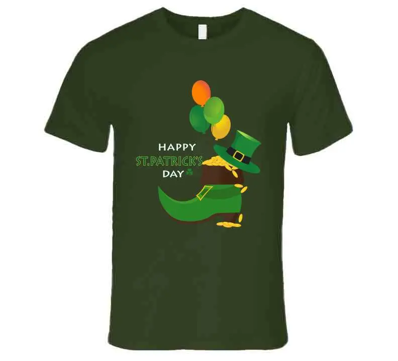St. Patrick's Day Leprechaun Shoe Sweatshirt with Gold Coins Design - Image 18