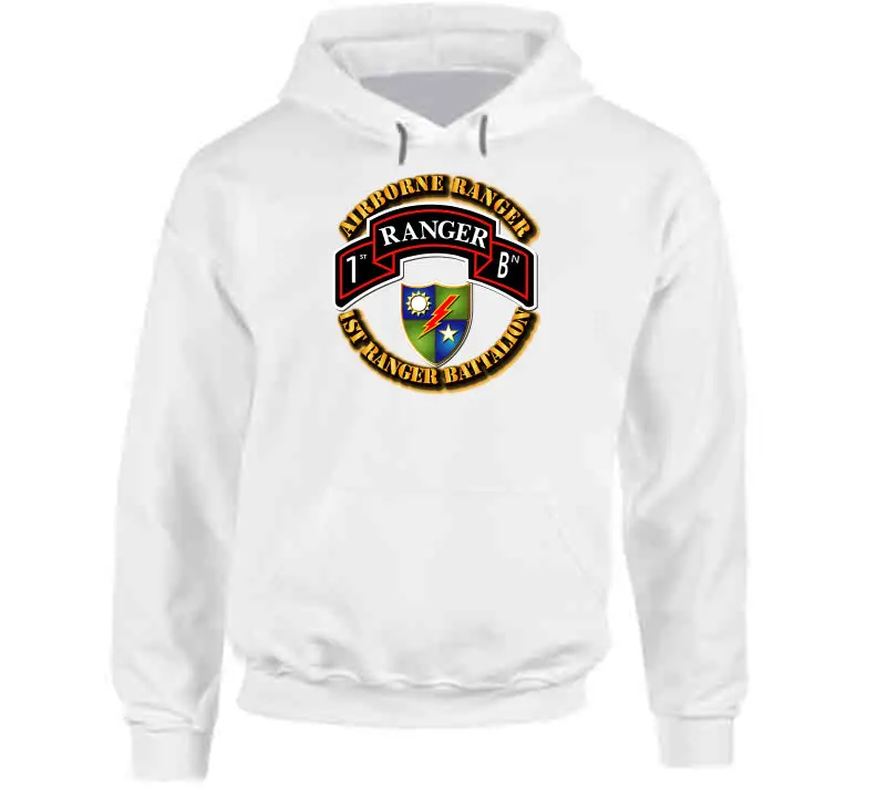 Official-Style 1st Ranger Battalion Airborne Hoodie