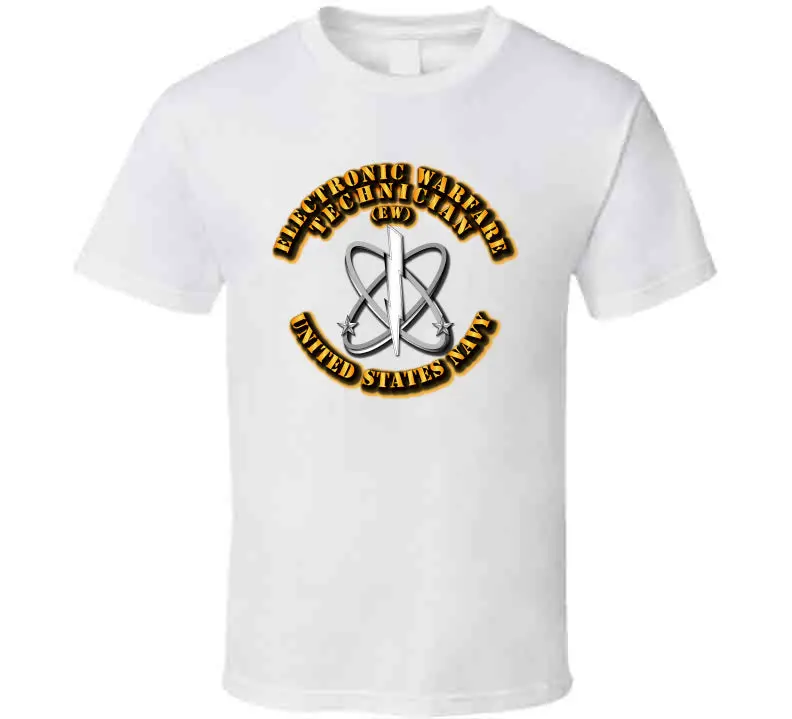 Navy - Rate - Electronic Warfare Technician T Shirt 2