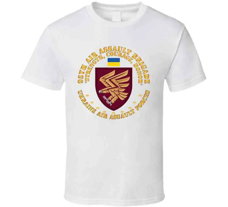 Ukraine - 95Th Air Assault Brigade - Strength, Courage, Honor X 300 T Shirt 5