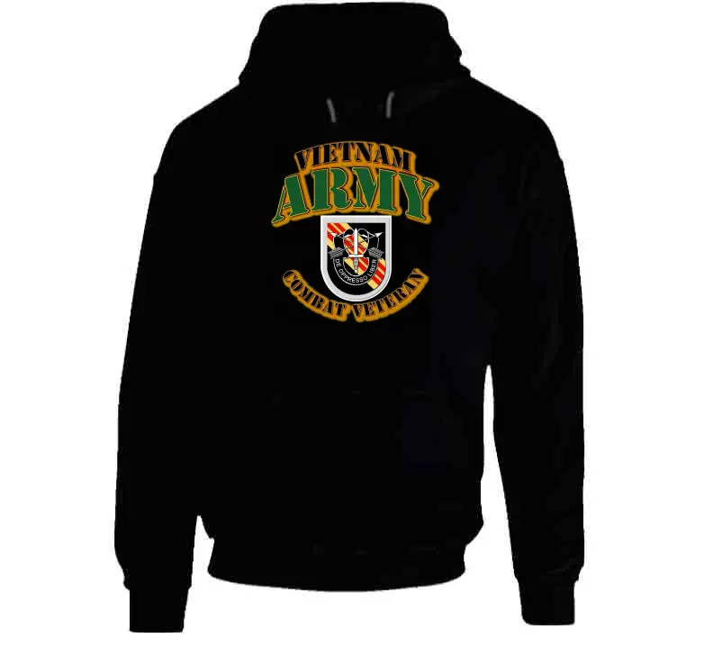 5Th Sfg  Flash - Vietnam - Combat Vet - Hoodie 1