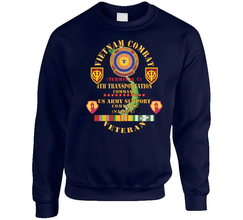 Commemorative T-Shirt for U.S. Army Vietnam Veterans Who Served with the 4th Transportation Command and U.S. Army Support Command in Saigon - Image 7