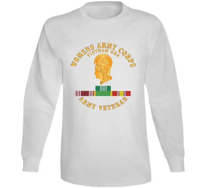 Vintage Vietnam War-Era T-Shirt Honoring the Women's Army Corps (WAC) with NDSM Insignia - Image 15