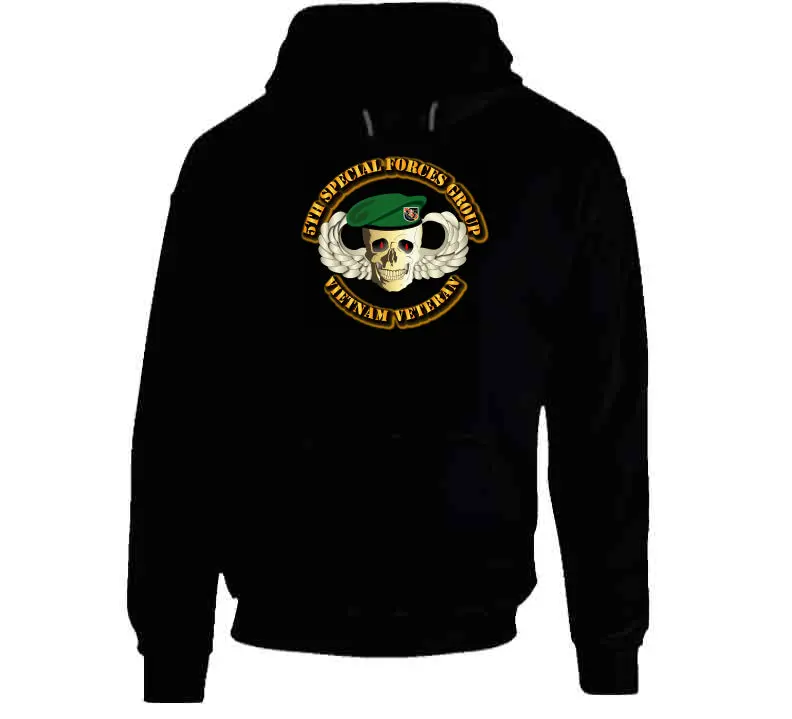 5Th Special Forces Group - Skill Wings Beret - Hoodie 1