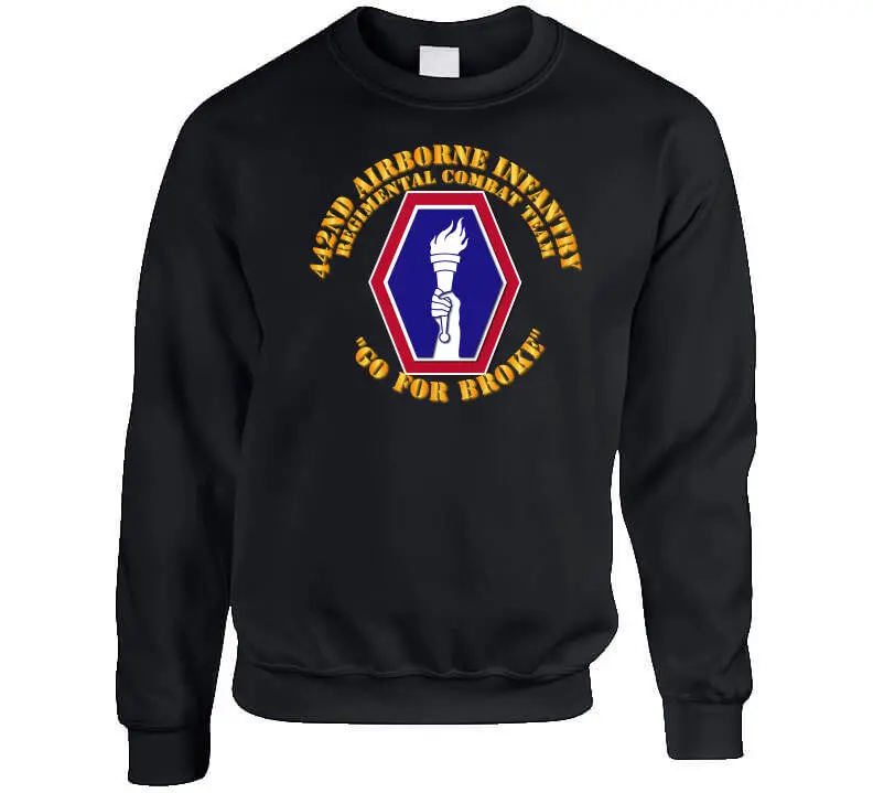 Army - 442Nd Airborne Infantry Regimental Combat Team - Sweatshirt 1