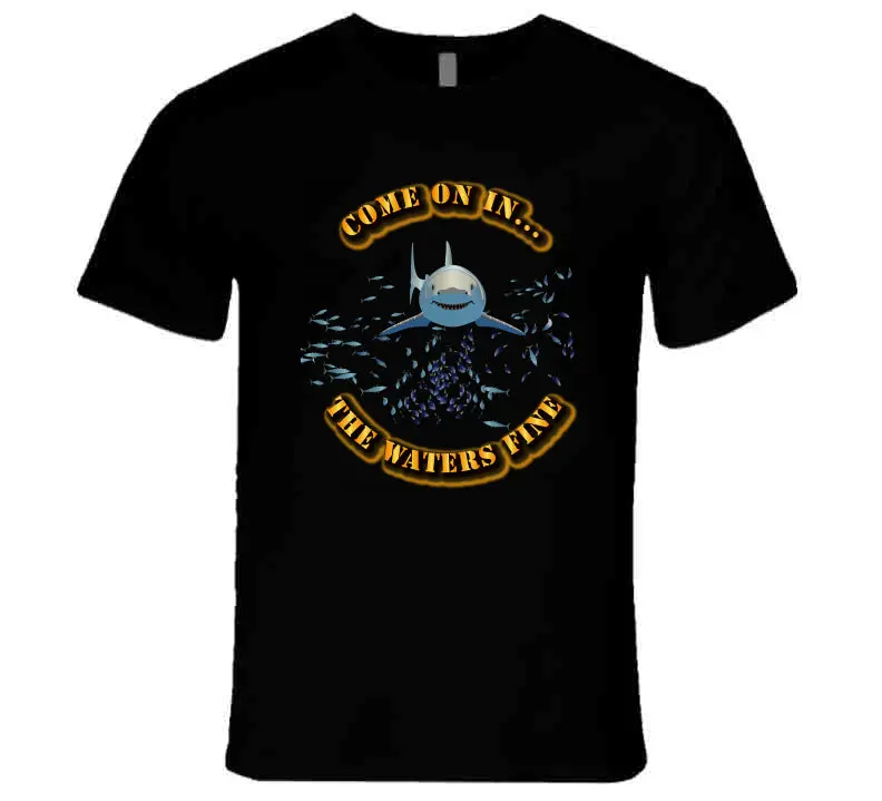 Come On In - The Waters Fine - No Bkgrnd - T-Shirts - Premium 1