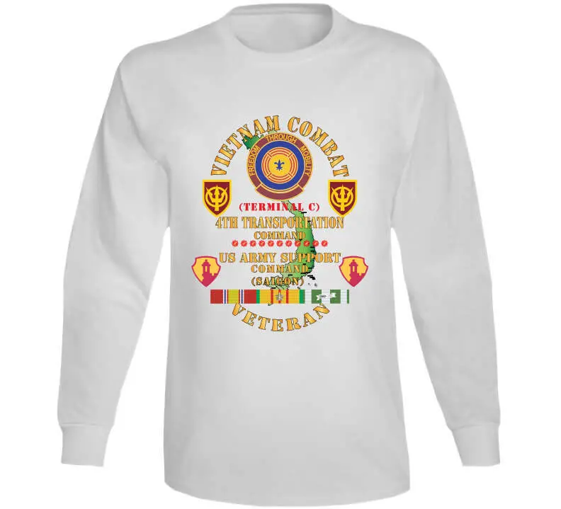 Commemorative T-Shirt for U.S. Army Vietnam Veterans Who Served with the 4th Transportation Command and U.S. Army Support Command in Saigon - Image 14