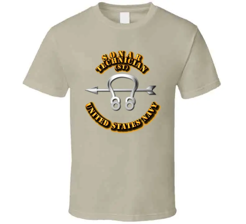 Navy - Rate - Sonar Technician T Shirt 5