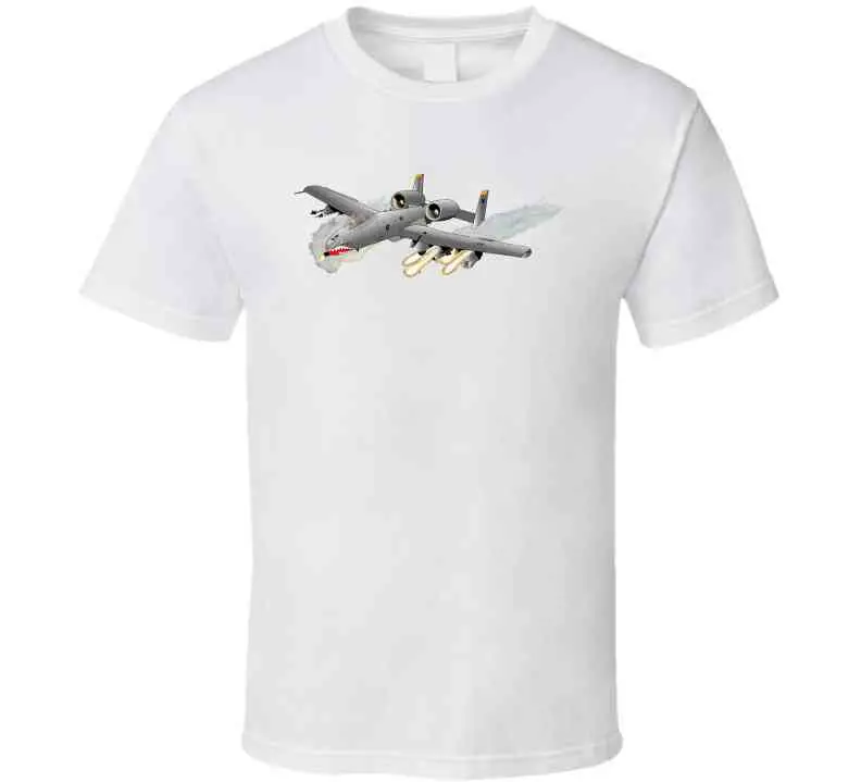 USAF A-10 Thunderbolt II Attack Jet T-Shirt, Crewneck Sweatshirt, Hoodie & Long Sleeve Apparel - Image 4