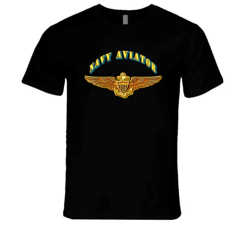 Emblem - Navy - Navy Aviator - T-Shirts - Premium 1