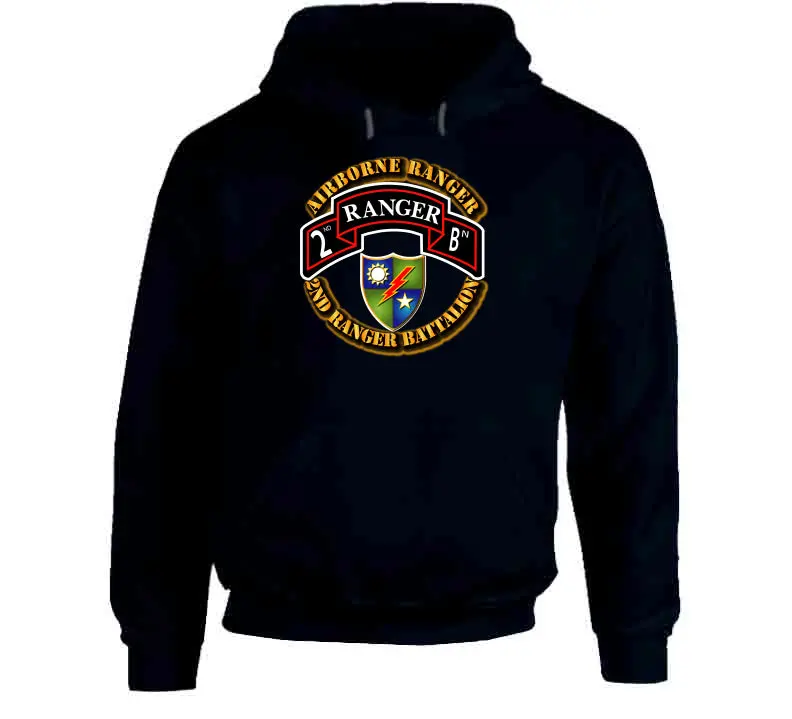 Sof - 2Nd Ranger Battalion - Airborne Ranger - Hoodie 3