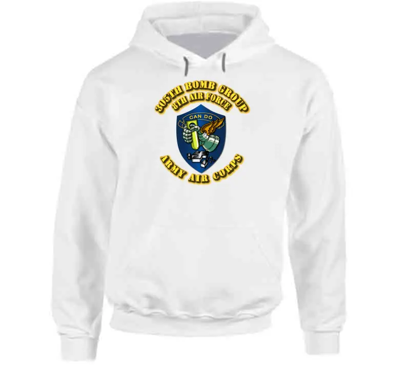 AAC 305th Bomb Group Vintage Military T-Shirt - Image 11