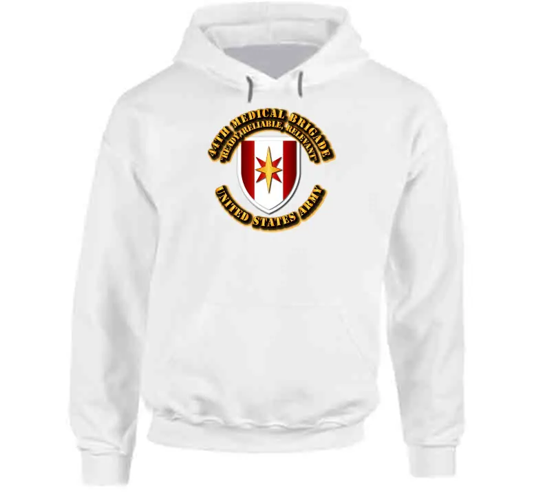 44th Medical Brigade SSI Hoodie Featuring Official Motto