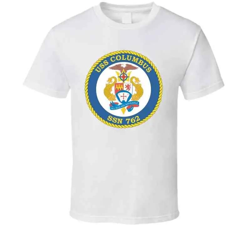 Navy - Uss Columbus Ssn 762 Wo Txt X 300 Classic T Shirt, Crewneck Sweatshirt, Hoodie, Long Sleeve 5