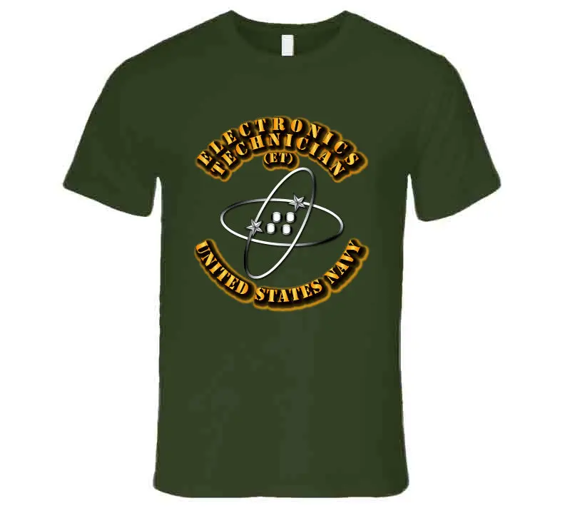 U.S. Navy Electronics Technician Rate T-Shirt - Image 8