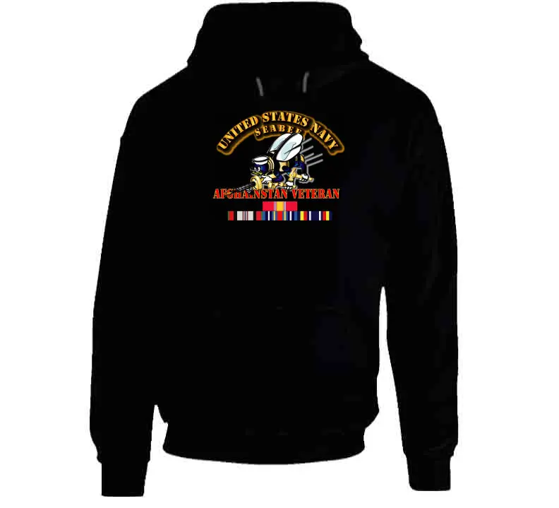 Navy - Seabee - Afghanistan Veteran - Hoodie 1