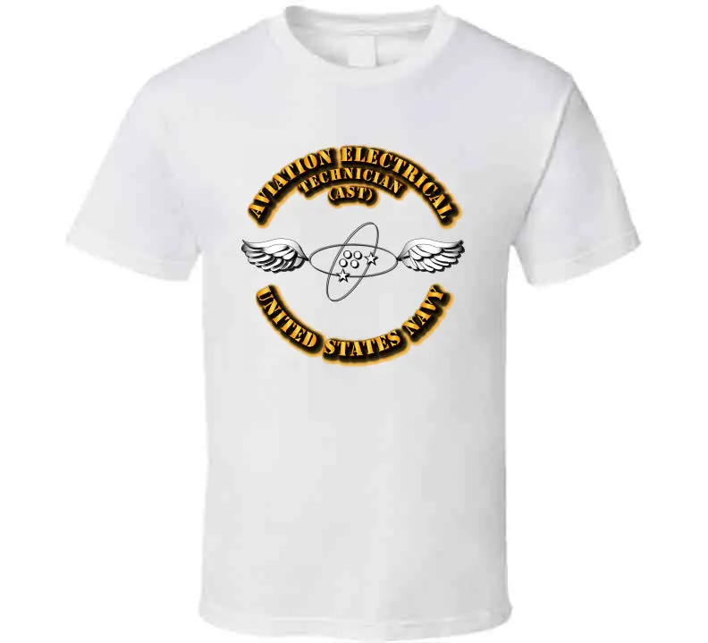 Navy - Rate - Aviations Electrical Technician T Shirt 2