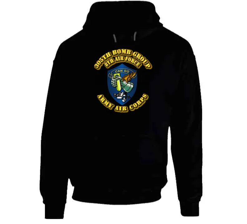 AAC 305th Bomb Group Vintage Military T-Shirt - Image 10