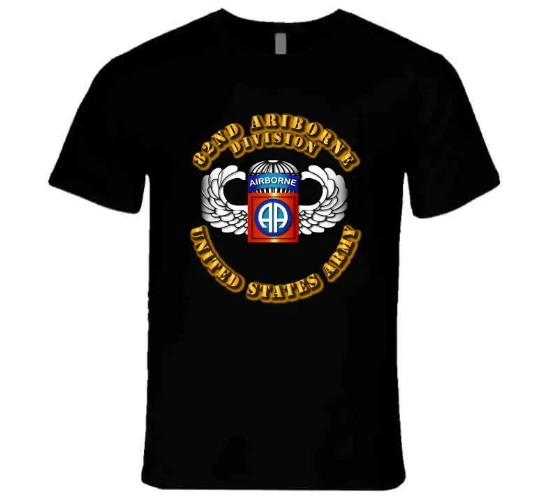 82Nd Airborne Division - Ssi - Wings - T-Shirts - Premium 1