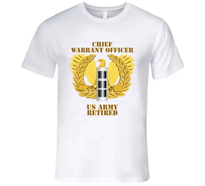 Warrant Officer - Cw3 - Retired - T-Shirts - Premium 2