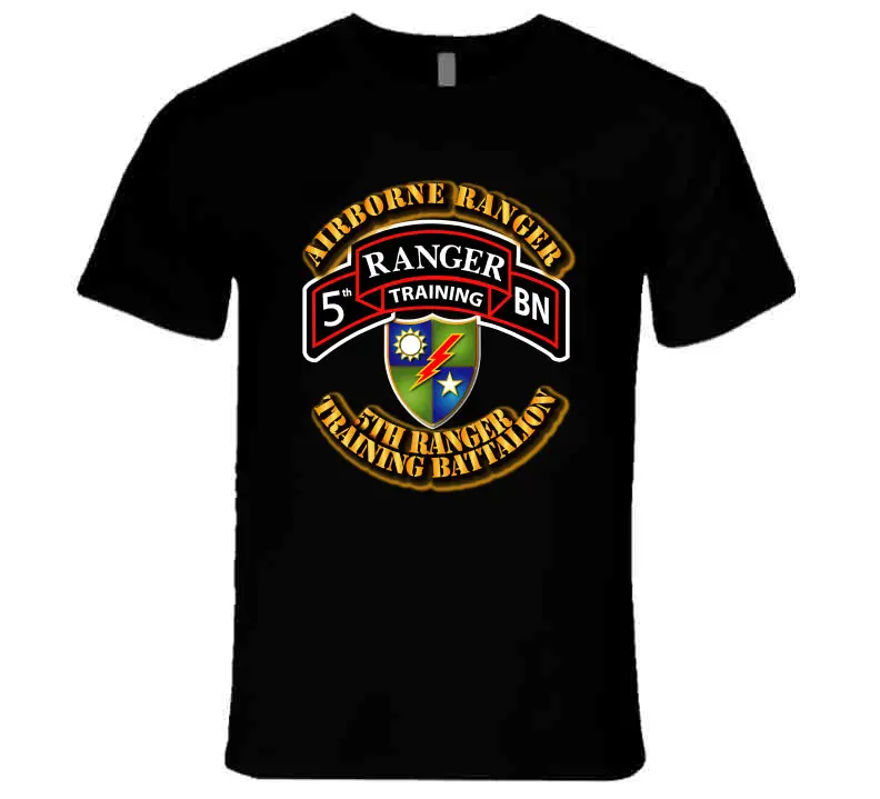 Sof - 5Th Ranger Training Battalion - Airborne Ranger - T-Shirts - Premium 1