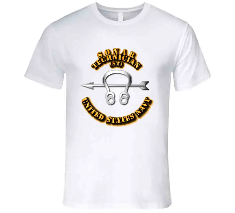 U.S. Navy Sonar Technician Rate T-Shirt - Image 7