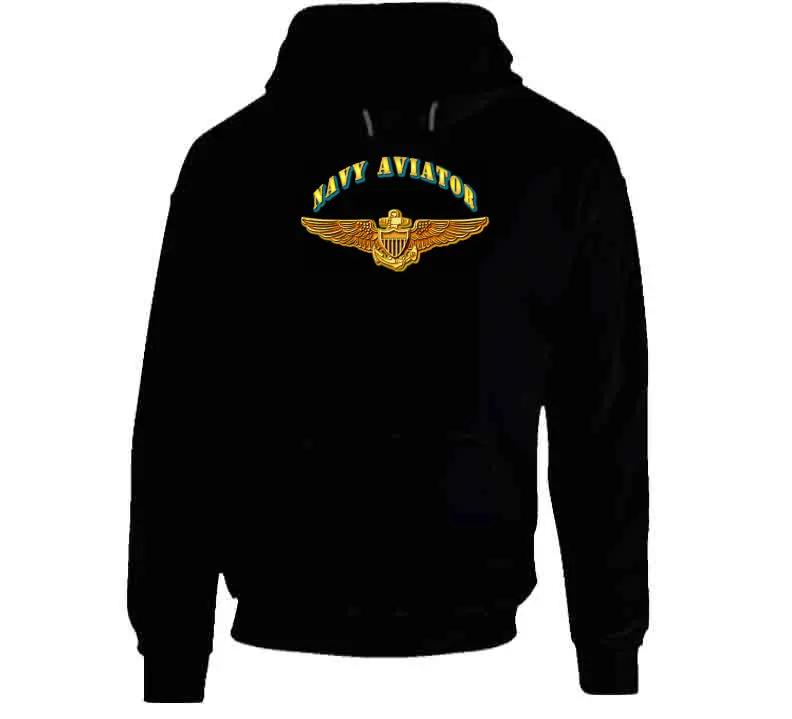 Emblem - Navy - Navy Aviator - Hoodie 1