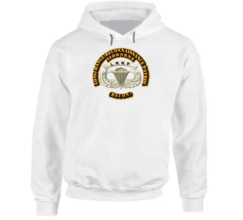 Tactical Airborne Unit Hoodie with SOF and LRRP1 Badges