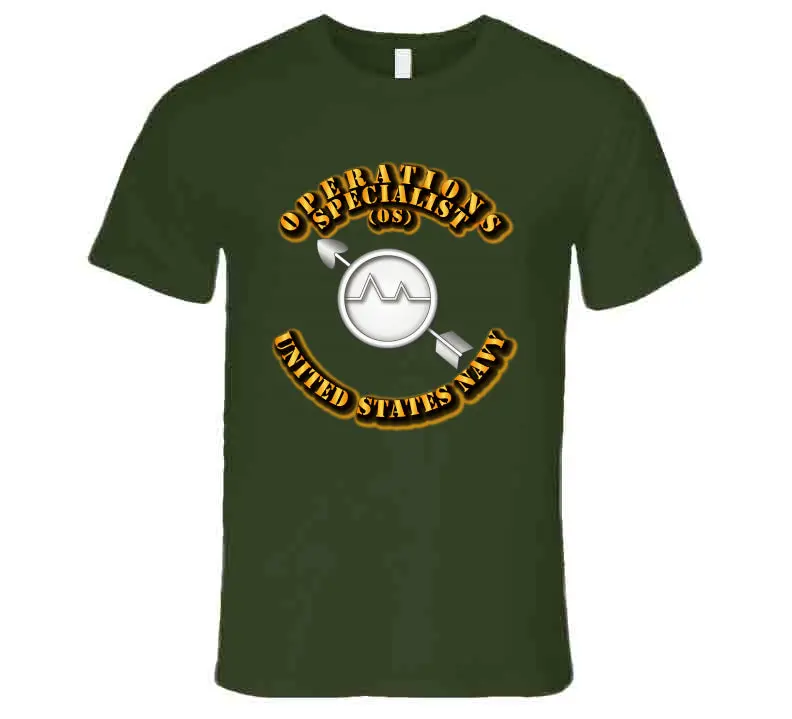 Navy Operations Specialist Rate T-Shirt - Image 8