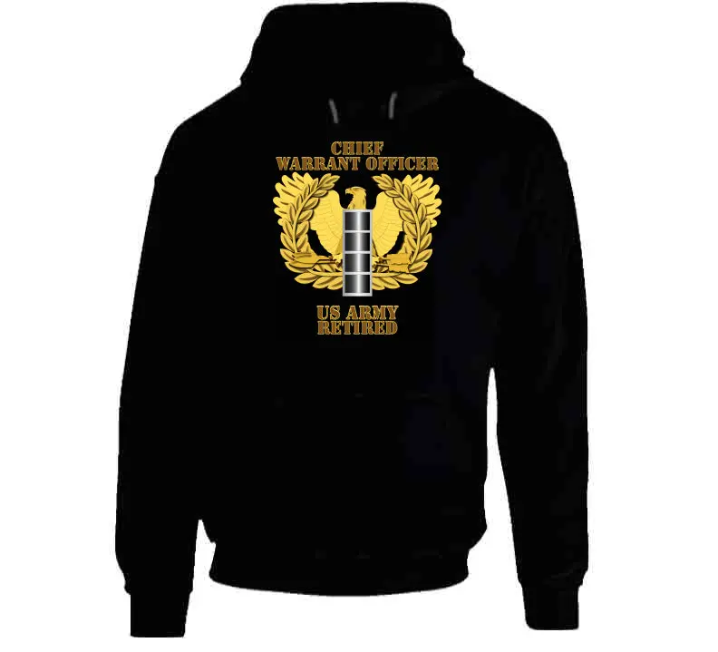 Warrant Officer - Cw4 - Retired - Hoodie 1