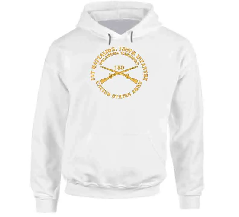 Classic crewneck tee, hoodie, long-sleeve shirt, and sweatshirt honoring the 180th Infantry Regiment — Oklahoma's proud U.S. Army unit - Image 11