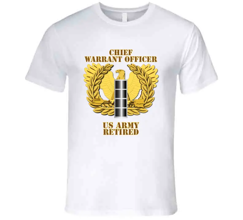 Warrant Officer - Cw4 - Retired - T-Shirts - Premium 2