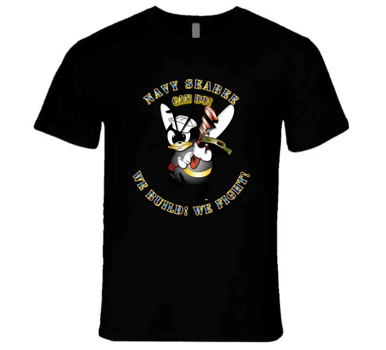 Navy Seabee - W Wrench - T-Shirts - Premium 1