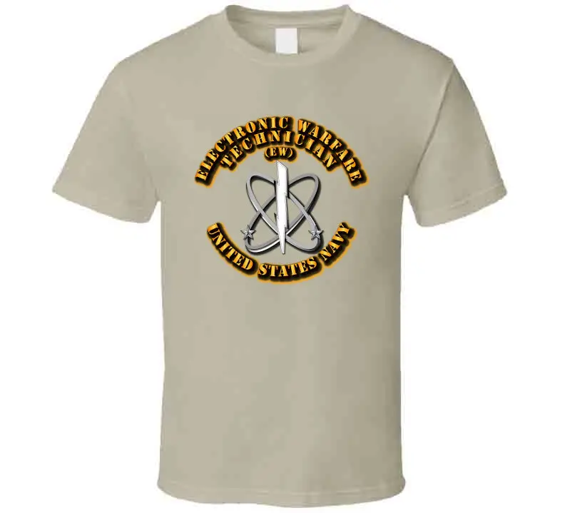 Navy - Rate - Electronic Warfare Technician T Shirt 5