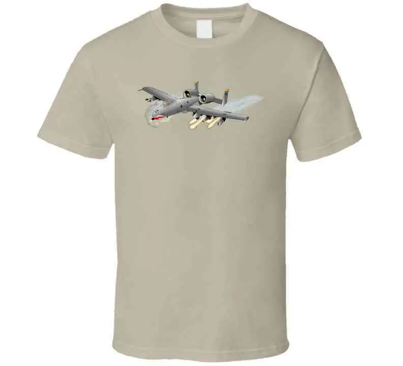 USAF A-10 Thunderbolt II Attack Jet T-Shirt, Crewneck Sweatshirt, Hoodie & Long Sleeve Apparel - Image 5