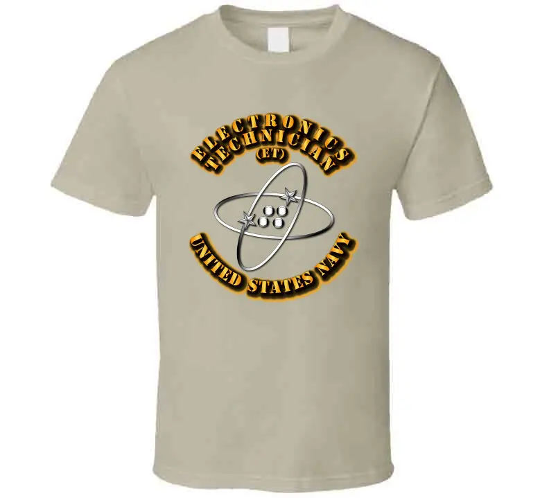 Navy - Rate - Electronics Technician T Shirt 5