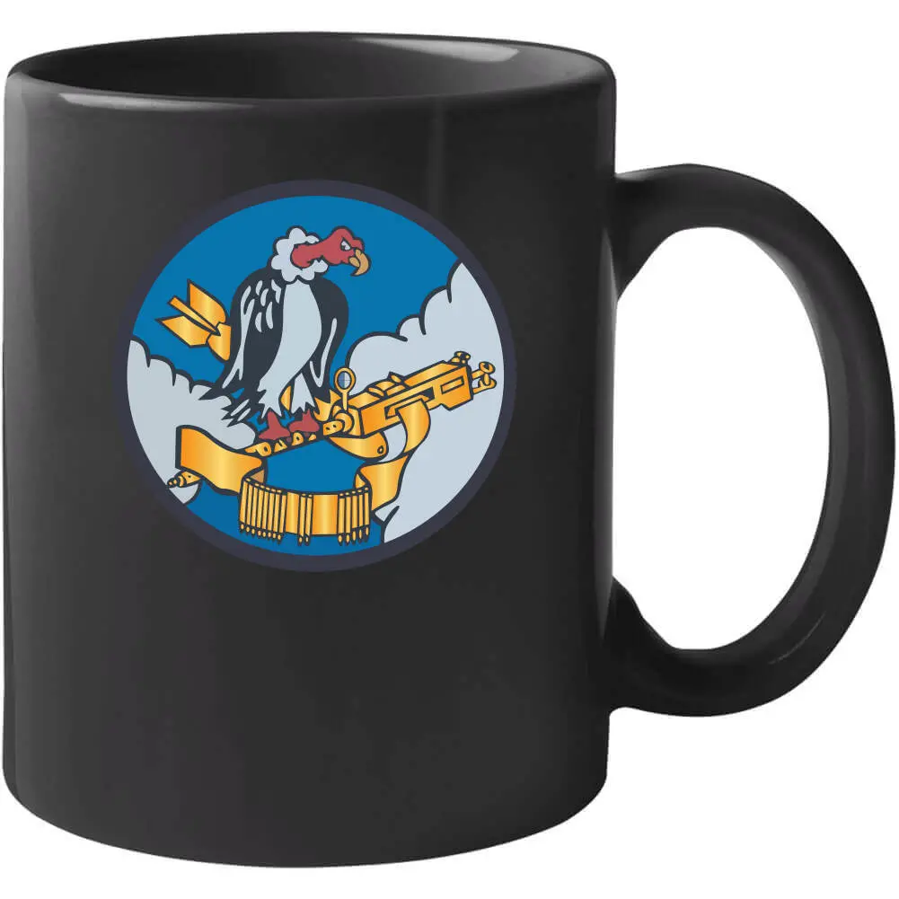 Retro-inspired apparel honoring the 824th Bomb Squadron and 484th Bomb Group of the 15th Air Force—available as a classic tee, crewneck sweatshirt, hoodie, long-sleeve shirt, or ceramic mug - Image 15