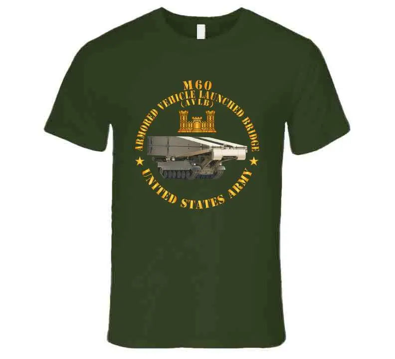 M60 Armored Vehicle-Launched Bridge (AVLB) X-300 Tactical T-Shirt - Image 18
