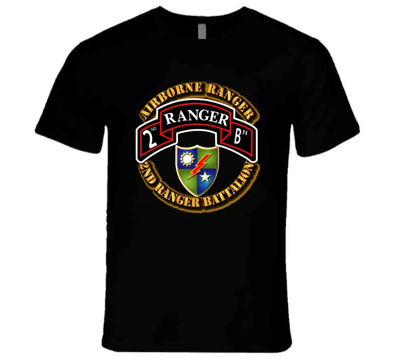 Sof - 2Nd Ranger Battalion - Airborne Ranger - T-Shirts - Premium 1