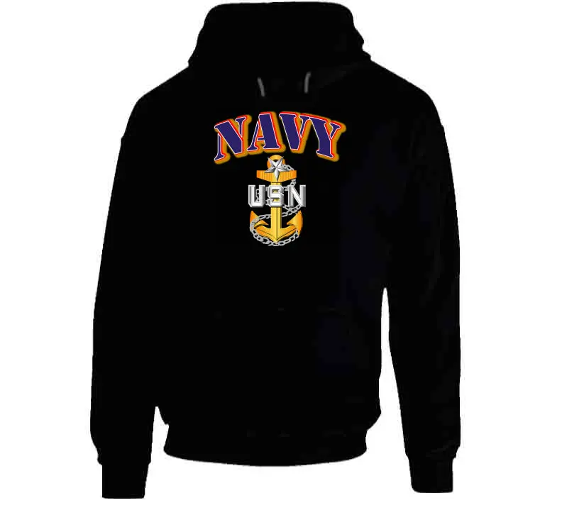 Navy - Scpo - Hoodie 1
