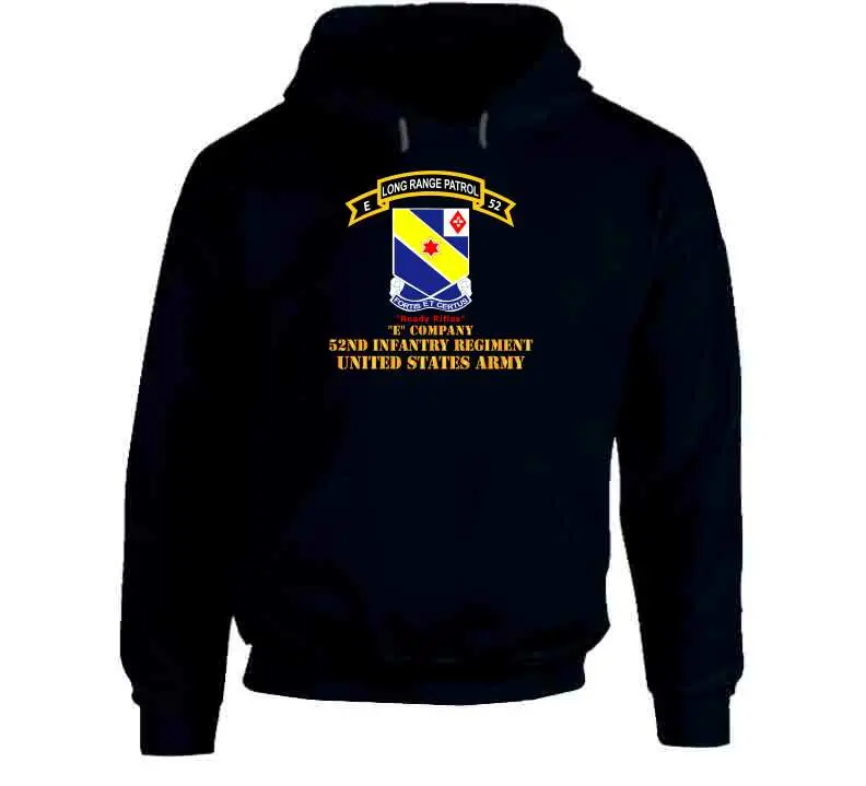 Army -  E Co 52Nd Infantry - Lrp - Ready Rifles - Hoodie 1