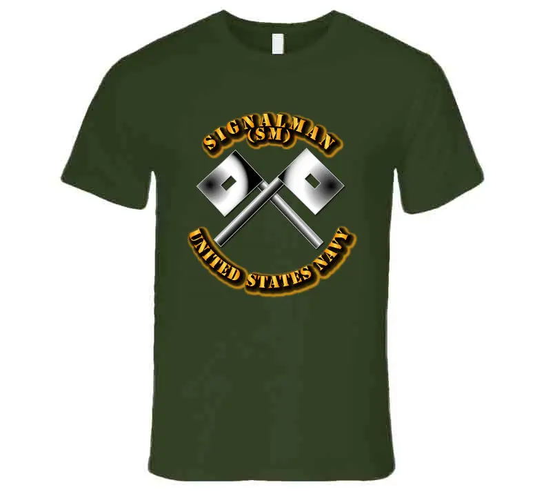 U.S. Navy Signalman Rate T-Shirt - Image 8