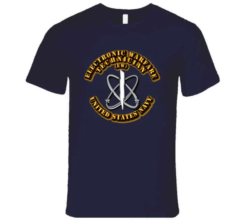 U.S. Navy Electronic Warfare Technician Rate T-Shirt - Image 9