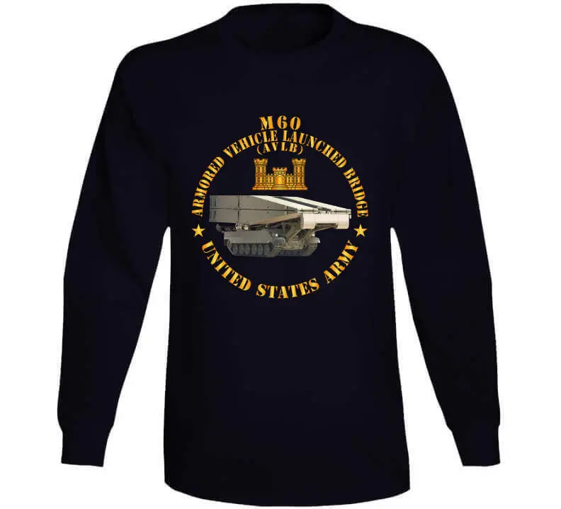M60 Armored Vehicle-Launched Bridge (AVLB) X-300 Tactical T-Shirt - Image 12